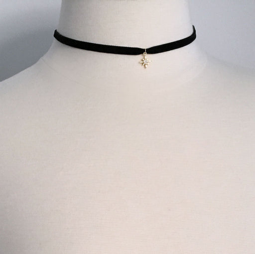 Hazel choker black color #FT17003