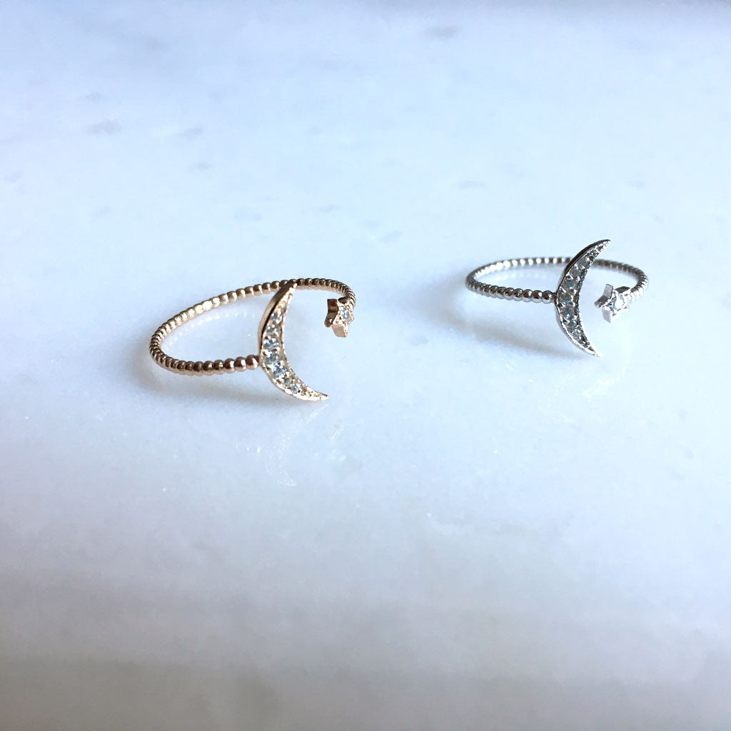 Moon & Star Ring RG #MG16003