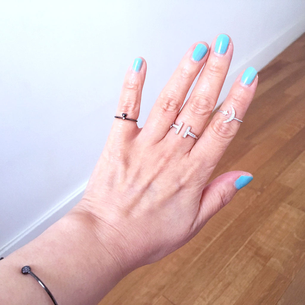 Moon & Star Ring SS #MG16004