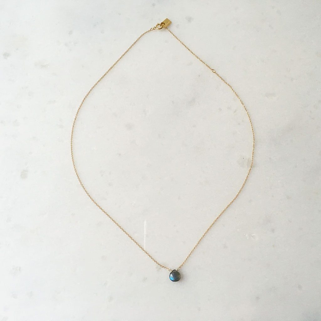 Labradorite necklace #BU16004 - LOVEinJEWEL