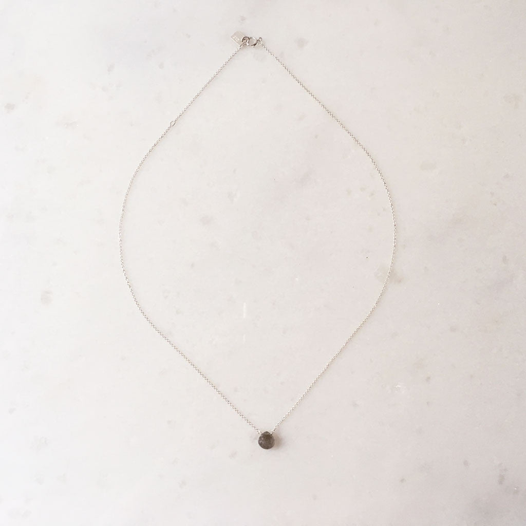 Labradorite necklace #BU16005 - LOVEinJEWEL