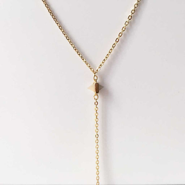Isla necklace with quartz #FT16006 - LOVEinJEWEL
