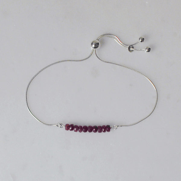 July Ruby bracelet #LJ18007