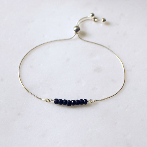 September Blue Sapphire bracelet #LJ18009