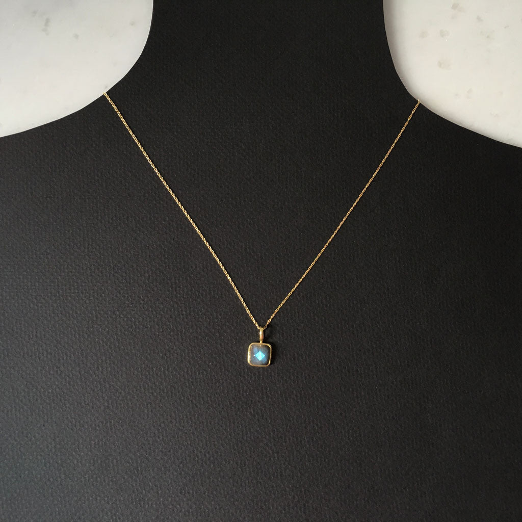 Labradorite necklace #TR16001 - LOVEinJEWEL