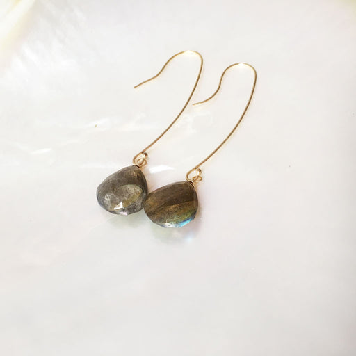 Labradorite earrings #TR16009 - LOVEinJEWEL